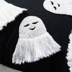Hallmark Fringe Ghosts Halloween Pillow, 16x16