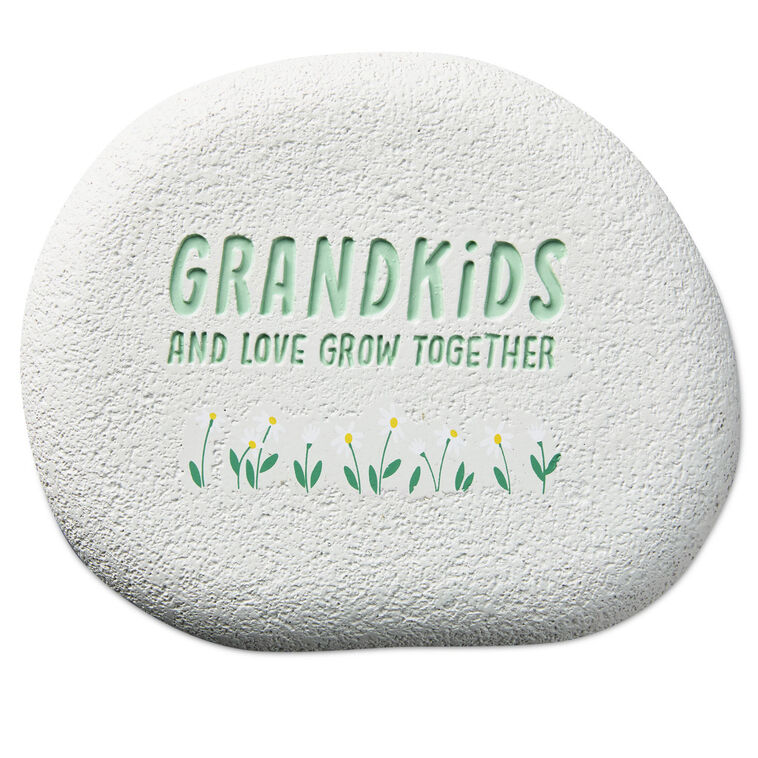 Hallmark Grandkids And Love Garden Stone