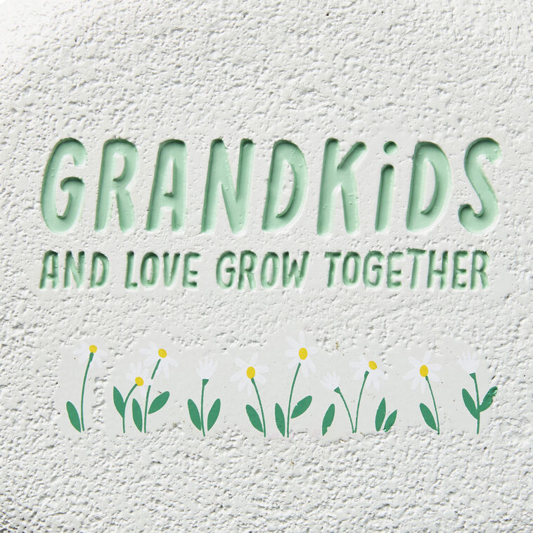 Hallmark Grandkids And Love Garden Stone