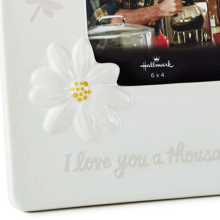 Hallmark Gilmore Girls Thousand Yellow Daisies Picture Frame, 4x6