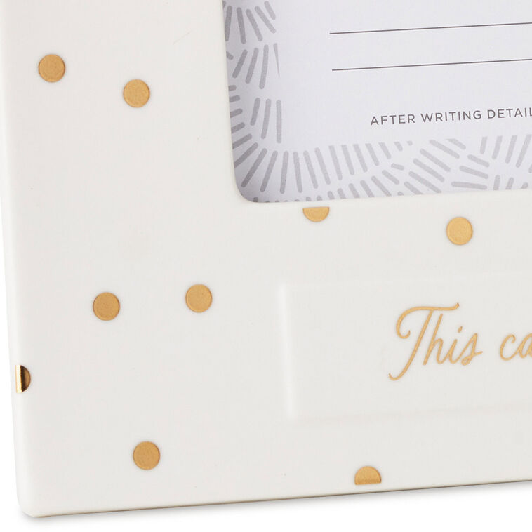 Hallmark This Calls For Confetti Picture Frame, 4x6