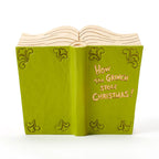 Enesco Jim Shore Grinch And Friends Light-Up Storybook Figurine, 6.2"
