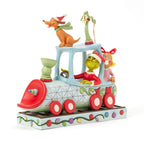 Enesco Jim Shore Grinch, Max And Cindy Lou On Train Figurine, 9.1"