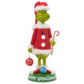 Hallmark Dr. Seuss's How The Grinch Stole Christmas!™ Grinch In Santa Suit Nutcracker Figurine, 12"