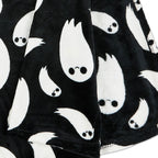 Hallmark Grinning Ghosts Throw Blanket, 50x60