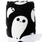 Hallmark Grinning Ghosts Throw Blanket, 50x60