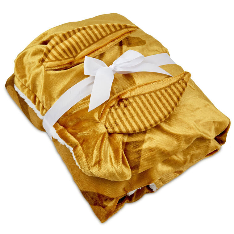 Hallmark Harry Potter™ Golden Snitch™ Hooded Blanket, 70x50