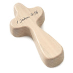Hallmark Love Heart Mini Comfort Cross, 2.25"
