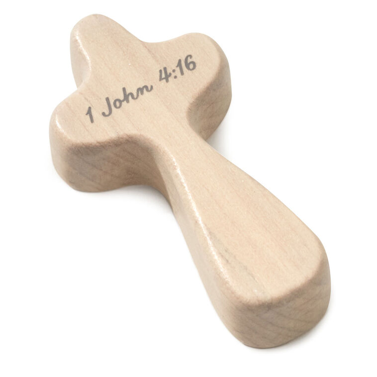 Hallmark Love Heart Mini Comfort Cross, 2.25"