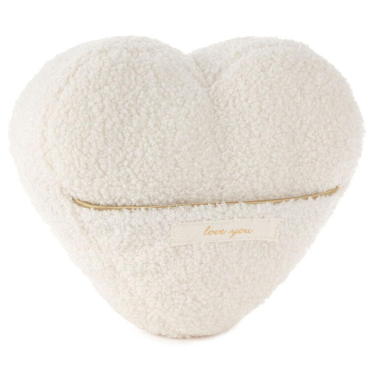 Hallmark Heart Pillow With Pocket