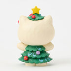 Enesco Jim Shore Sanrio Hello Kitty Christmas Tree Mini Figurine, 3.7"