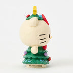 Enesco Jim Shore Sanrio Hello Kitty Christmas Tree Mini Figurine, 3.7"