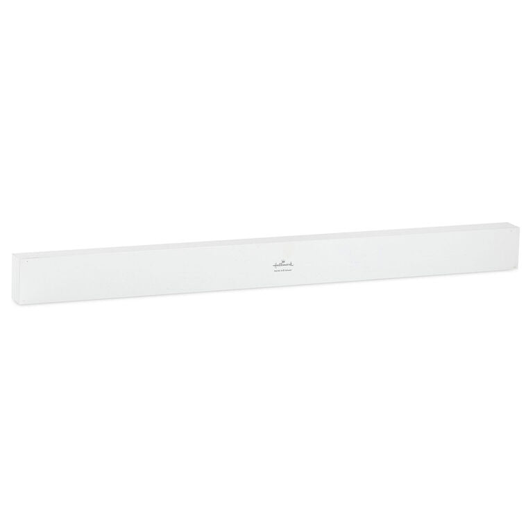 Hallmark I Don't Need A Second Opinion Wood Quote Sign, 23.5x2