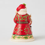 Enesco Jim Shore Heartwood Creek Santa Figurine With 2025 Dated Ornament, 7.5"