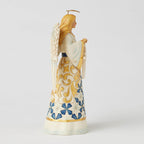 Enesco Jim Shore Heartwood Creek Blue And Gold Angel Figurine, 8.46"