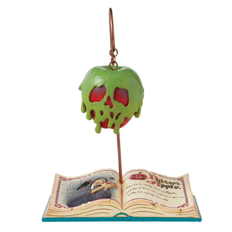 Enesco Jim Shore Disney Snow White Poisoned Apple And Book Figurine, 9"