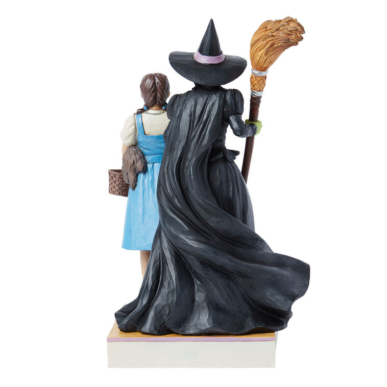 Enesco Jim Shore The Wizard Of Oz Dorothy And The Wicked Witch Figurine, 8.5"