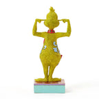 Enesco Jim Shore Grinch Plugging His Ears Figurine, 7"