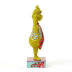 Enesco Jim Shore Grinch Plugging His Ears Figurine, 7"