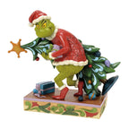 Enesco Jim Shore Grinch Stealing Christmas Tree, 7.4"