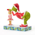 Enesco Jim Shore Grinch Patting Cindy Lou's Head Figurine, 5.4"