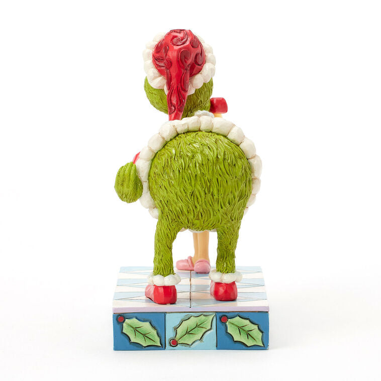 Enesco Jim Shore Grinch Patting Cindy Lou's Head Figurine, 5.4"