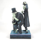 Enesco Jim Shore Disney Haunted Mansion Hitchhiking Ghosts Figurine, 9.2"