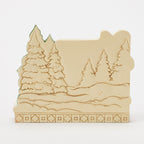 Enesco Jim Shore Heartwood Creek Merry Christmas Lodge Sign Figurine, 5.63"