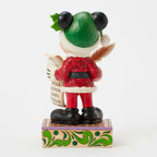 Enesco Jim Shore Disney Santa Mickey Checks His List Figurine, 7.75"