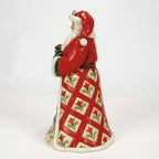 Enesco Jim Shore Heartwood Creek Christmas At The Lodge Santa Figurine, 10"