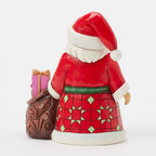 Enesco Jim Shore Heartwood Creek Santa With Bag Of Toys Figurine, 4.88"