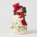 Enesco Jim Shore Heartwood Creek Snowman And Cardinal Figurine, 6.25"