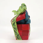 Enesco Jim Shore Disney Stitch Breaking Out Of Present Figurine, 5"