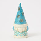 Enesco Jim Shore Heartwood Creek Winter Gnome With Snow Globe Figurine, 6.3"