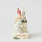 Enesco Jim Shore Woodland Gnome With Birdhouse And Birds Figurine, 6.22"