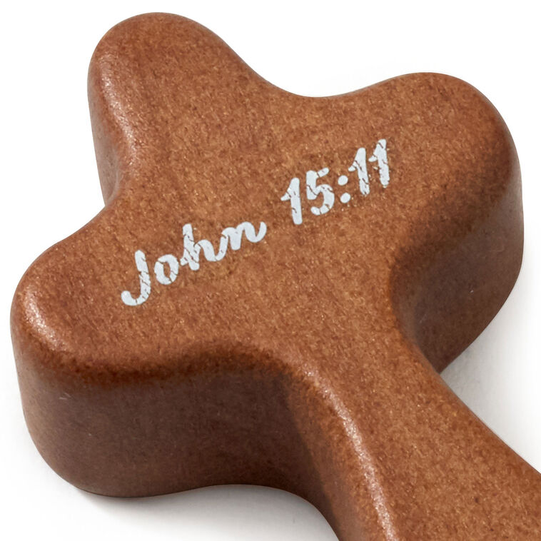 Hallmark Joy Mini Comfort Cross, 2.25"