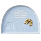 Hallmark Rainbow-Shaped Trinket Dish With Token