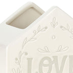Hallmark Love Lives Here House-Shaped Vase