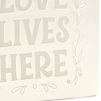Hallmark Love Lives Here House-Shaped Vase