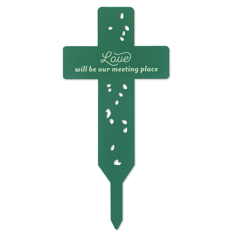 Hallmark Love Cross Garden Stake, 10.25"