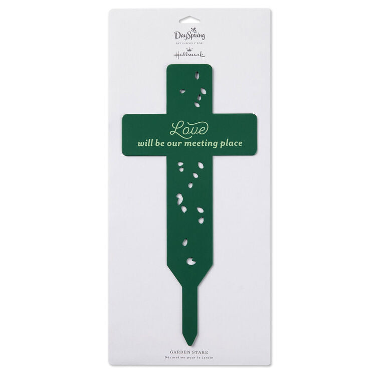 Hallmark Love Cross Garden Stake, 10.25"