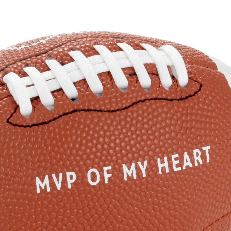 Hallmark MVP Of My Heart Plush Football, 6.5"