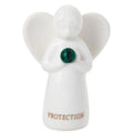 Hallmark Malachite Angel Of Protection Mini Angel Figurine, 2"