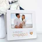  Engagement Ceramic Picture Frame, 4x6