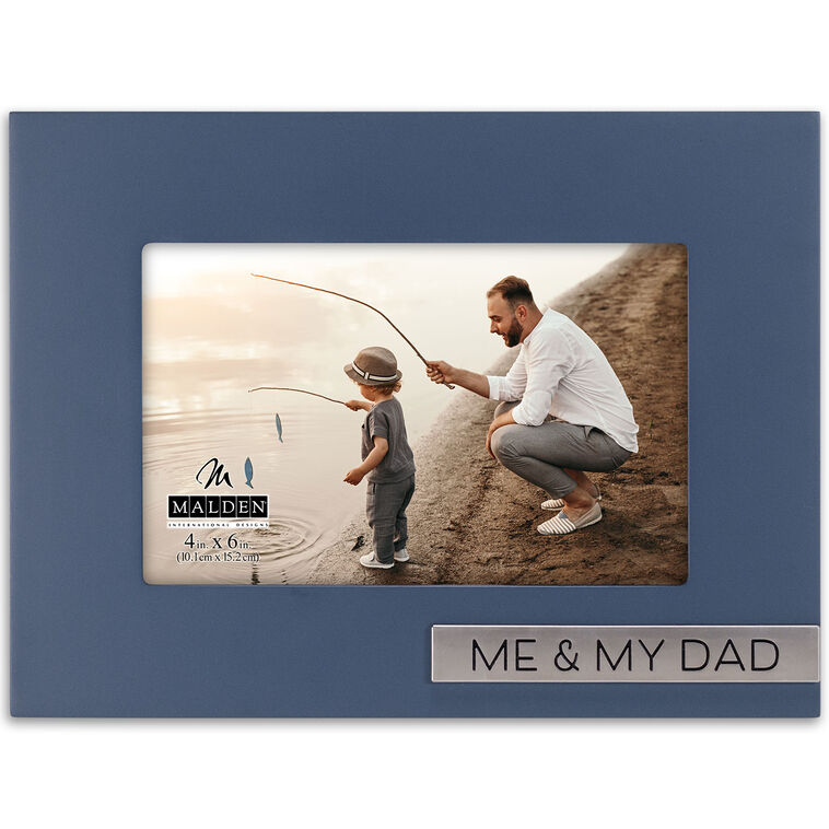  Malden Me & My Dad Picture Frame, 4x6
