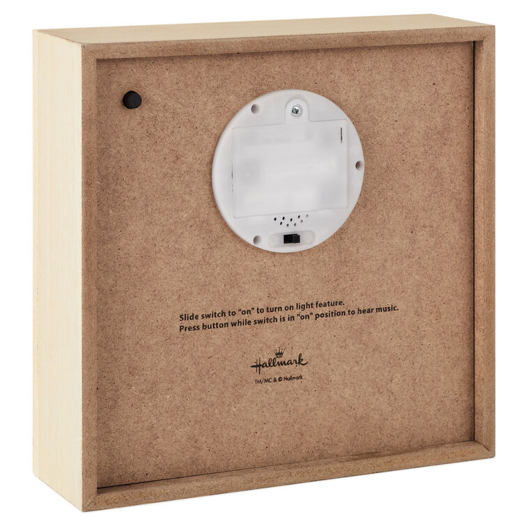 Hallmark Manger Scene Musical Shadow Box With Light, 7x7