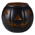 Hallmark Medium Black Metal Jack-o'-Lantern Candle Holder