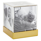 Hallmark Photo Cube Acrylic Picture Frame, Holds 5 Photos