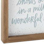 Hallmark Nana Shows Love Framed Quote Sign, 7x7