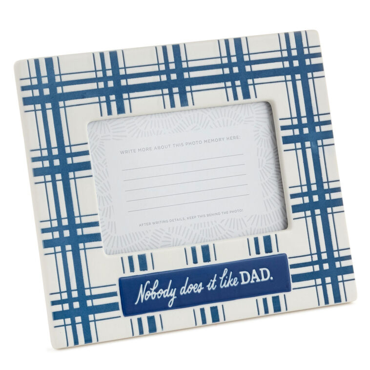 Hallmark Nobody Does It Like Dad Picture Frame, 4x6